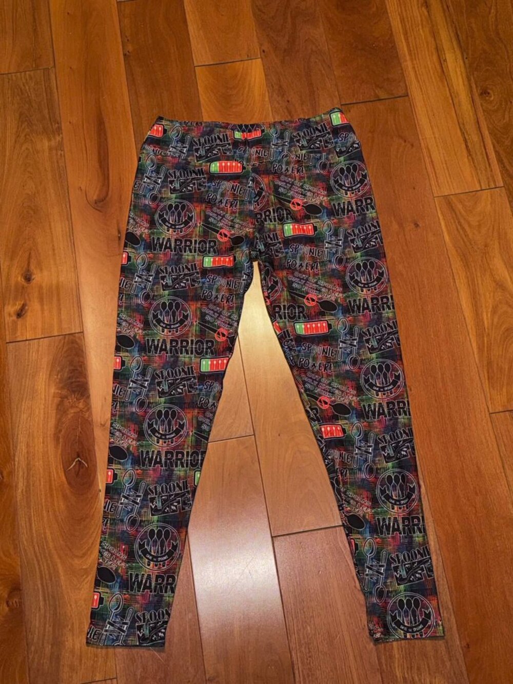 "Spoonie Warrior Leggings" Chronic Illness Leggings